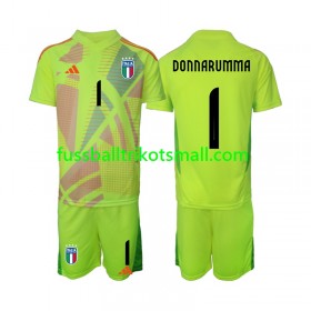 Fußballtrikots Italien Donnarumma 1 Torwart Kinder EURO 2024 Kurzarm Heimtrikotsatz kaufen